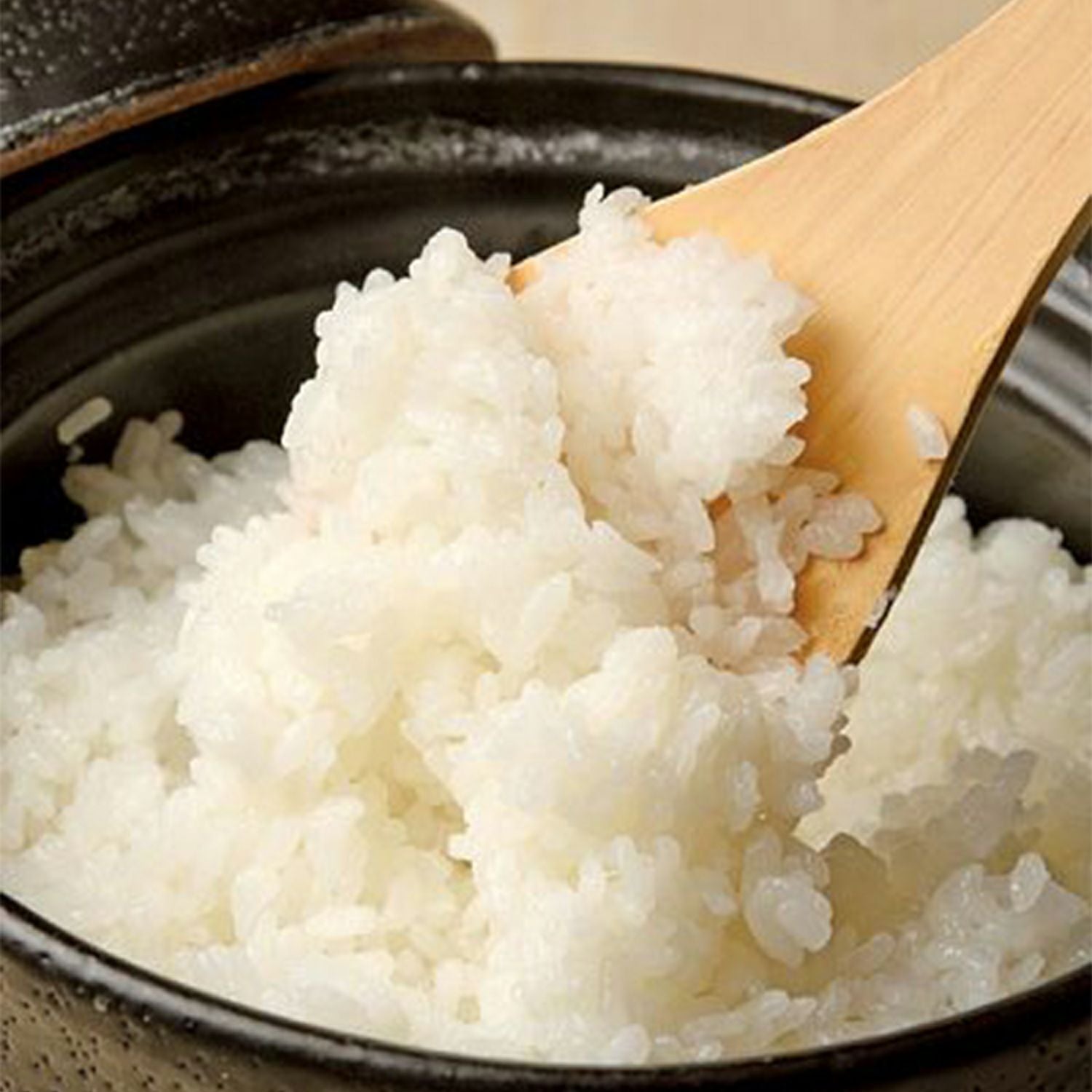 炊きたての宇野さんのお米