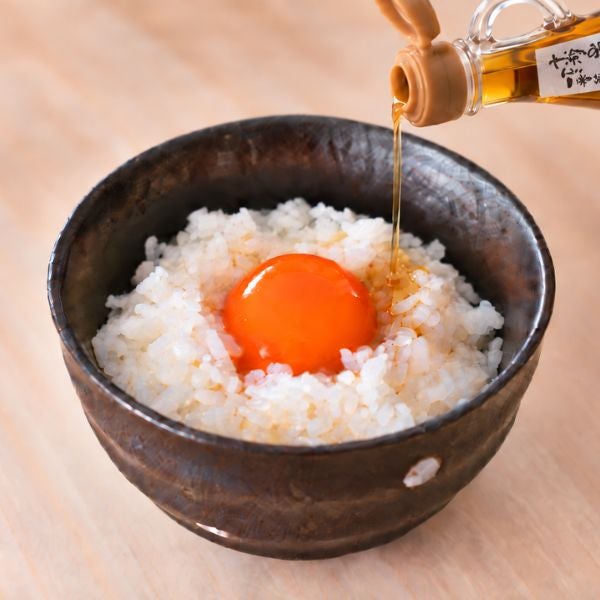 卵かけごはんに金ごま油