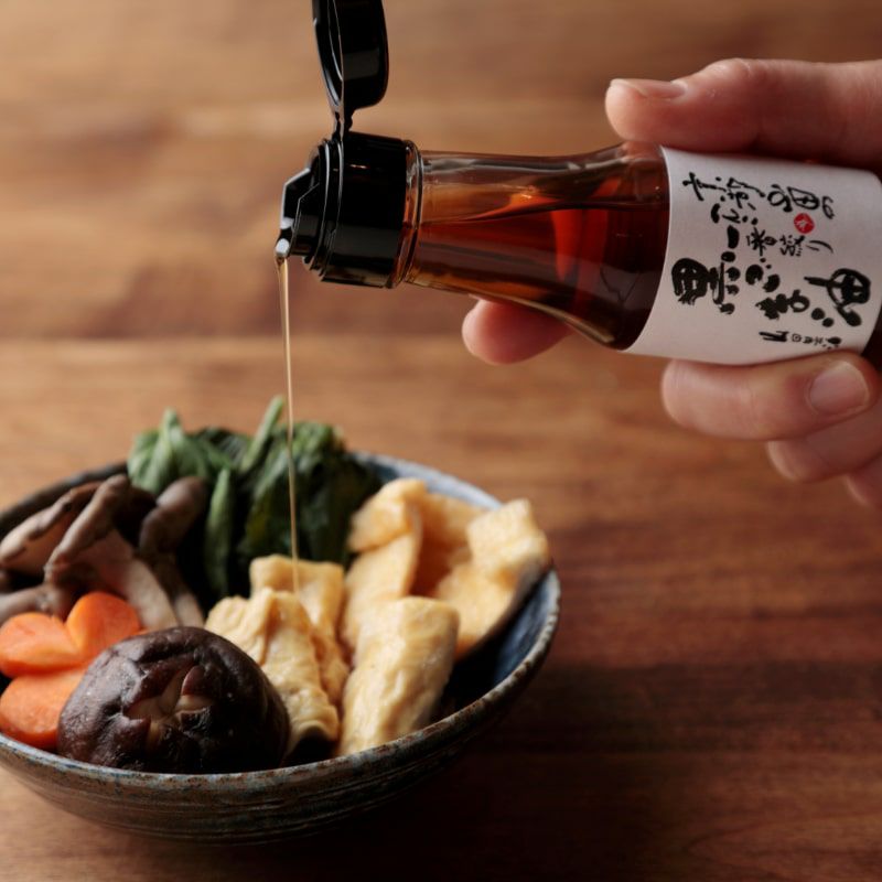 黒ごま油でお料理の風味付け