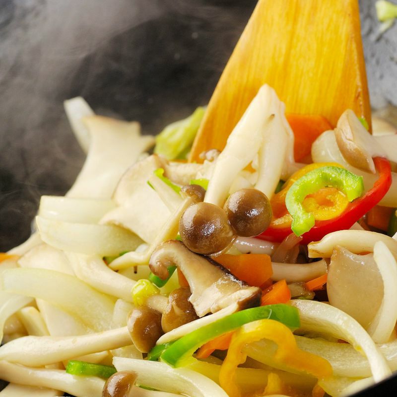 黒ゴマ油の炒め物